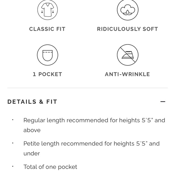 Figs single pocket Women’s Scrub Top - Picture 5 of 5